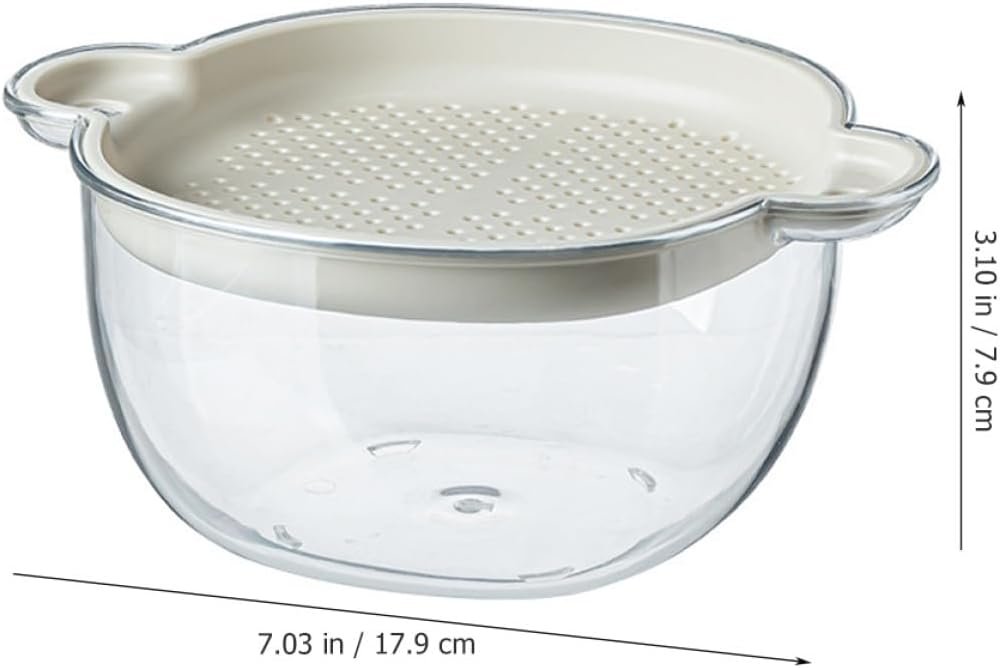 Washing Bowl With Strainer; Over-The-Sink Storage And Draining - Image 2