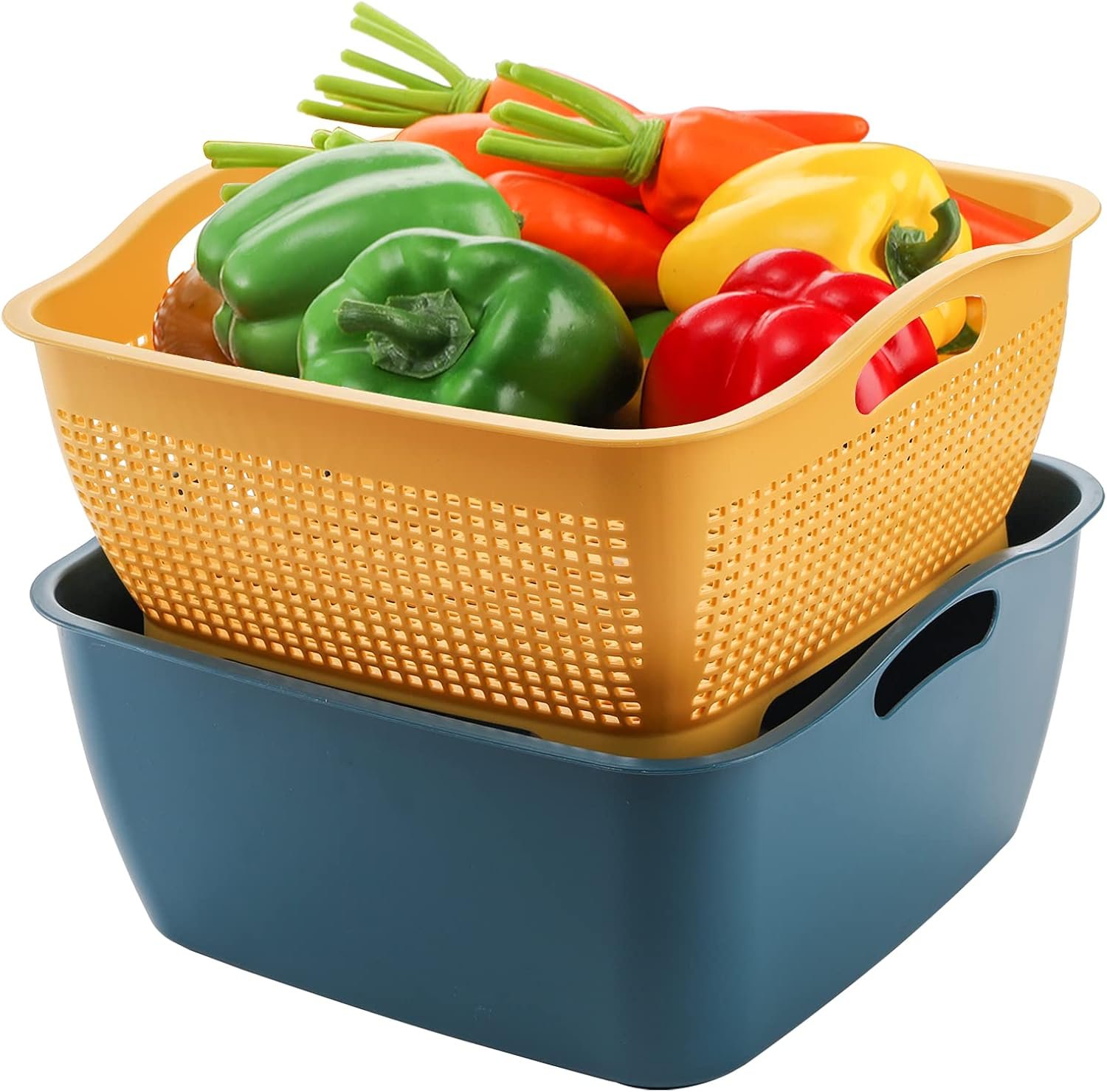 Large-Capacity Detachable Colander; For Washing And Mixing - Image 2